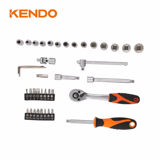 Kendo Set di 42 strumenti professionali per la riparazione auto domestica con set di strumenti BMC Box Meccanico